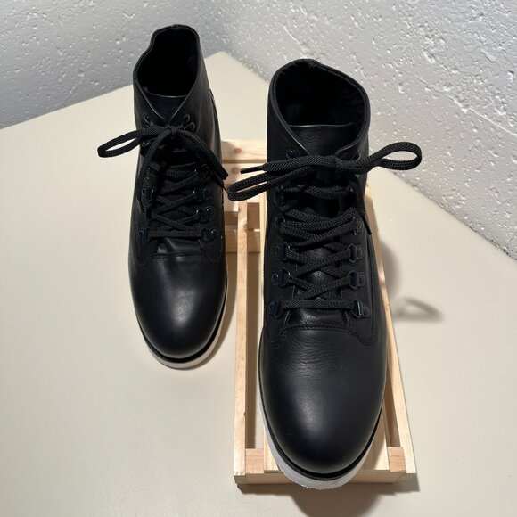 American Eagle Men's Leather Lace-Up Work Boots - Picture 2 of 13